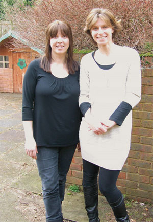 Lynda Parkes (left) and Lisa Swan.