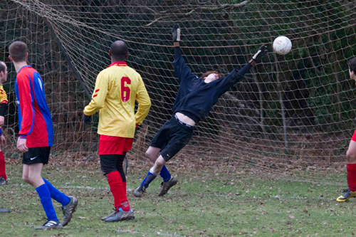 Andy Smart's second half goal decisively beats the keepe.r