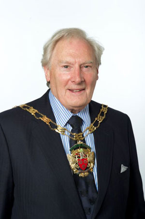 New Chairman of Tandridge District Council, Cllr. Brian Perkins. 