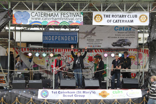 Local band 'Edged' performing at last year's DeFest.