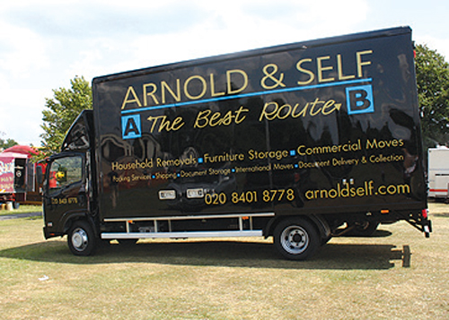 The latest brand new Arnold & Self truck at the Caterham Carnival this year.