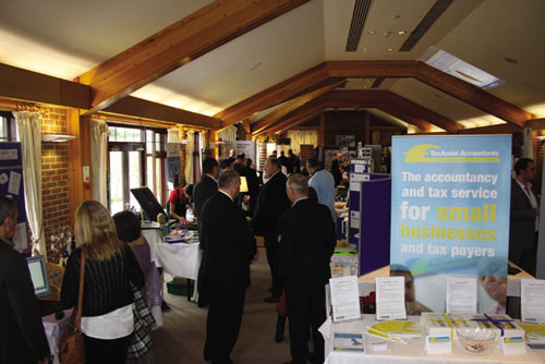 Last year's Meet Caterham Business exhibition at the Surrey National Golf Club in Chaldon.