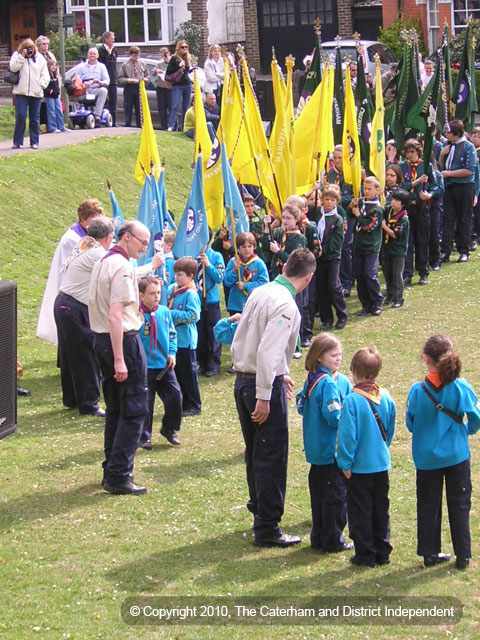 St. George's Day Parade, Caterham, 25th April 2010 / DSCN7443.jpg